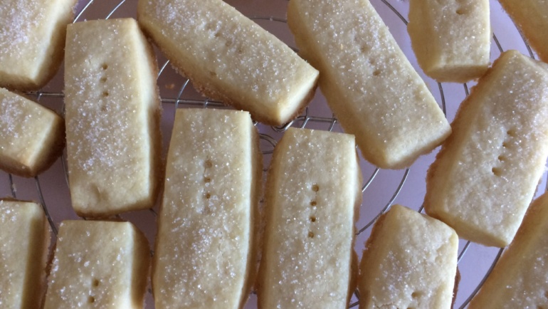 Shortbread, biscotti inglesi al burro che si sciolgono in bocca. Super!