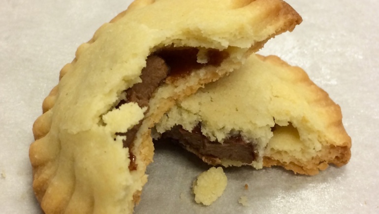 Biscotto con sorpresa, un cuore di…cioccolato!