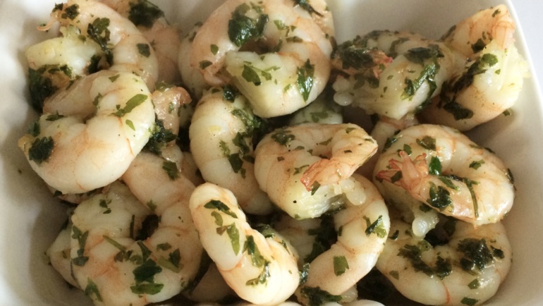 Gamberi sciuè sciuè, 5 minuti e il pranzo light e sfizioso è fatto!