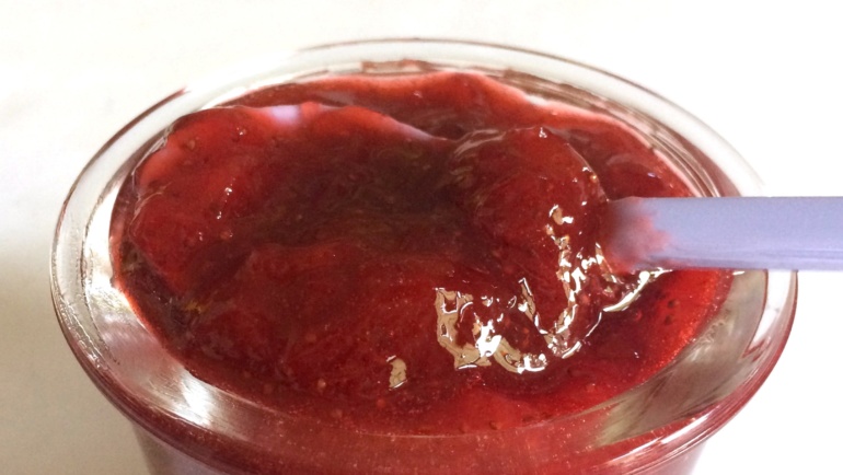 Composta di fragole e zenzero: super!