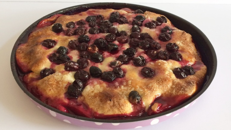 Schiacciata all’uva fragola a modo mio