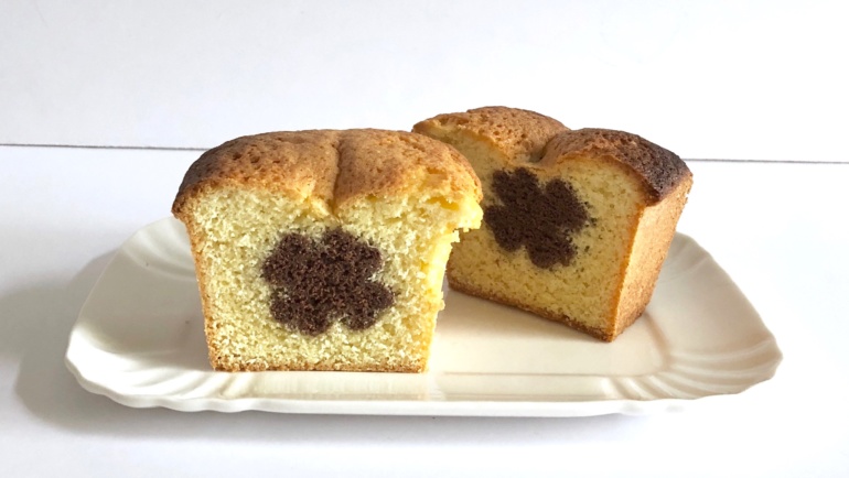 Plumcake a sorpresa: dentro un quadrifoglio al cacao portafortuna!