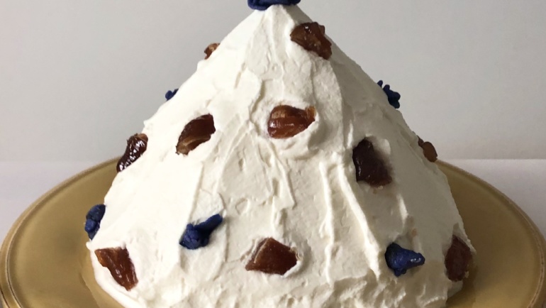 Montebianco a modo mio: pura castagna dentro, tanta panna fuori