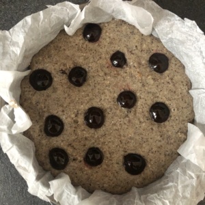 torta_vegana_grano_saraceno_amarene_forno