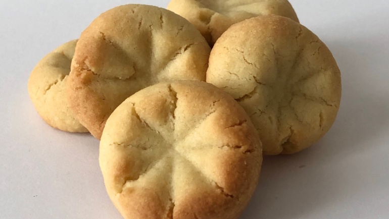 Biscotti di frolla all’olio con farina di mandorle. Super!