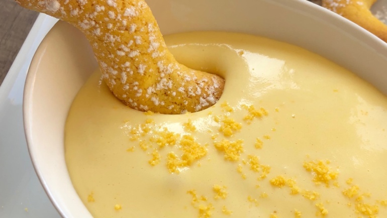 Zabaione freddo con un tocco di limone: estasi pura!