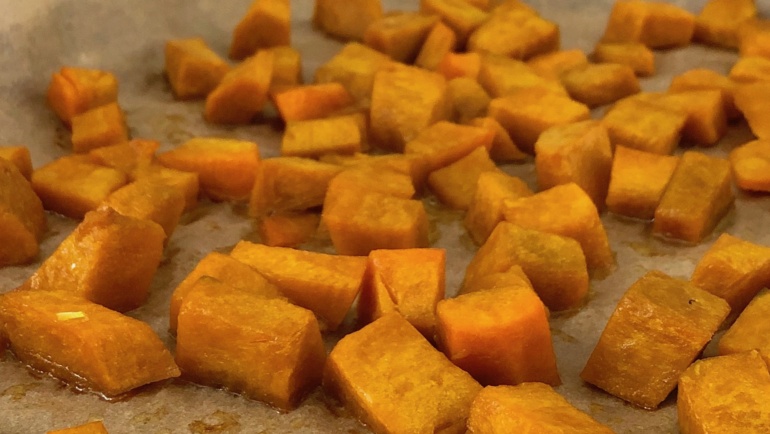 Cubetti di zucca al forno: facili, veloci e strepitosi nella loro semplicità!