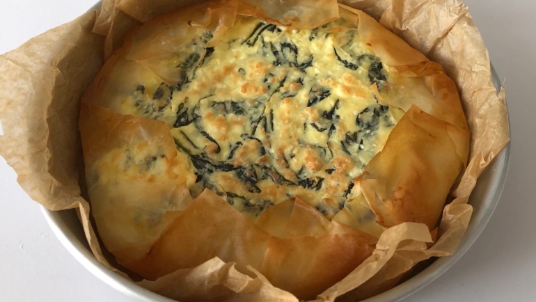 Spanakopita a modo mio: la torta Greca con spinaci e feta. Super!